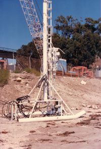 Field Testing offshore skid mounted anchor installation tool